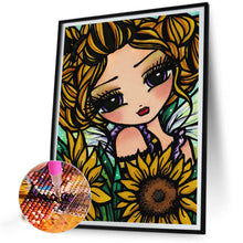 Load image into Gallery viewer, AB Diamond Painting - Full Round - Sunflower girl (40*50CM)