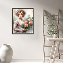 Load image into Gallery viewer, AB Diamond Painting - Full Round - Flowers and classical beauties (40*50CM)