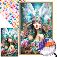 Load image into Gallery viewer, AB Diamond Painting - Full Round - Flower fairy (40*65CM)