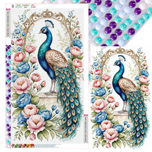 Load image into Gallery viewer, Diamond Painting - Full Round - Peacock (40*70CM)