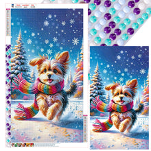 Load image into Gallery viewer, Diamond Painting - Full Round - Yorkshire terrier (40*70CM)