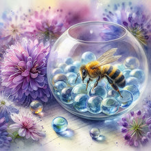 Load image into Gallery viewer, Diamond Painting - Full Round - Bee (40*40CM)
