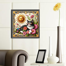 Load image into Gallery viewer, Diamond Painting - Full Round - Black and white cat (40*40CM)