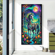 Load image into Gallery viewer, Diamond Painting - Full Round - Skeleton horse (45*75CM)