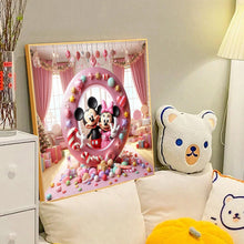 Load image into Gallery viewer, Diamond Painting - Full Round - Mickey and Minnie letters (40*40CM)