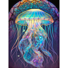 Load image into Gallery viewer, 4pcs Round Diamond Painting Set - Marine animals (30*40CM)