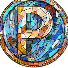 Load image into Gallery viewer, Double Sided Letter P Suncatcher Diamond Drawing Hanging Ornament for Home Decor