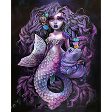 Load image into Gallery viewer, Diamond Painting - Full Round - Mermaid (40*50CM)
