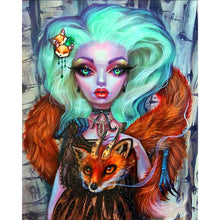 Load image into Gallery viewer, Diamond Painting - Full Round - Fluorescent green (40*50CM)