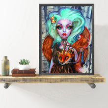 Load image into Gallery viewer, Diamond Painting - Full Round - Fluorescent green (40*50CM)