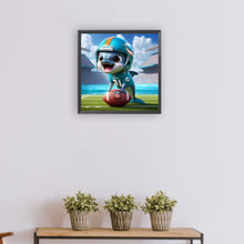 Load image into Gallery viewer, Diamond Painting - Full Round - Miami Dolphins football (30*30CM)
