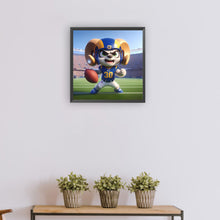 Load image into Gallery viewer, Diamond Painting - Full Round - Los Angeles Rams football (30*30CM)