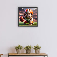 Load image into Gallery viewer, Diamond Painting - Full Round - Cleveland Browns football (30*30CM)