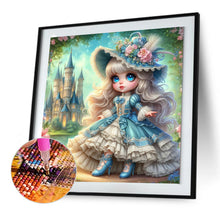 Load image into Gallery viewer, Diamond Painting - Full Round - Princess girl (30*30CM)