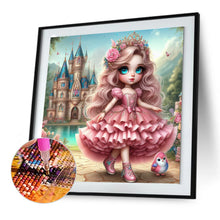 Load image into Gallery viewer, Diamond Painting - Full Round - Princess girl (30*30CM)