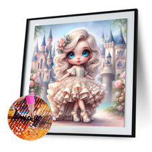 Load image into Gallery viewer, Diamond Painting - Full Round - Princess girl (30*30CM)