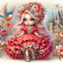 Load image into Gallery viewer, Diamond Painting - Full Round - Princess girl (30*30CM)