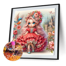 Load image into Gallery viewer, Diamond Painting - Full Round - Princess girl (30*30CM)