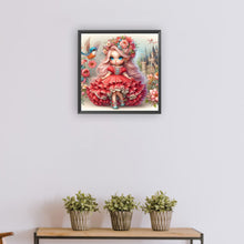Load image into Gallery viewer, Diamond Painting - Full Round - Princess girl (30*30CM)