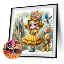 Load image into Gallery viewer, Diamond Painting - Full Round - Princess girl (30*30CM)