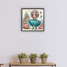 Load image into Gallery viewer, Diamond Painting - Full Round - Princess girl (30*30CM)
