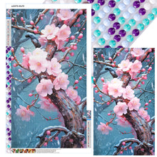 Load image into Gallery viewer, Diamond Painting - Full Round - Ice and snow plum blossom (40*70CM)