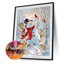 Load image into Gallery viewer, Diamond Painting - Full Square - Snowman (30*40CM)