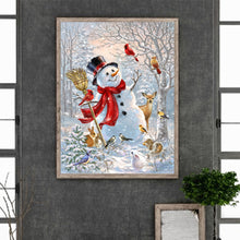Load image into Gallery viewer, Diamond Painting - Full Square - Snowman (30*40CM)