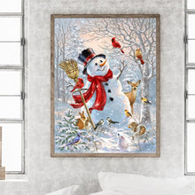 Load image into Gallery viewer, Diamond Painting - Full Square - Snowman (30*40CM)