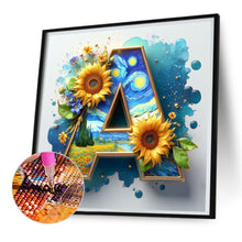 Load image into Gallery viewer, AB Diamond Painting - Full Square - Van Gogh letters (30*30CM)