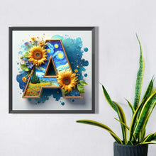 Load image into Gallery viewer, AB Diamond Painting - Full Square - Van Gogh letters (30*30CM)