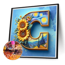 Load image into Gallery viewer, AB Diamond Painting - Full Square - Van Gogh letters (30*30CM)