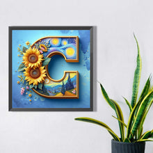 Load image into Gallery viewer, AB Diamond Painting - Full Square - Van Gogh letters (30*30CM)