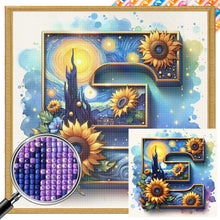 Load image into Gallery viewer, AB Diamond Painting - Full Square - Van Gogh letters (30*30CM)