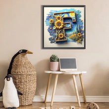 Load image into Gallery viewer, AB Diamond Painting - Full Square - Van Gogh letters (30*30CM)