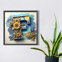 Load image into Gallery viewer, AB Diamond Painting - Full Square - Van Gogh letters (30*30CM)