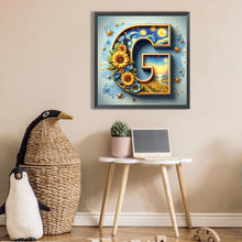 Load image into Gallery viewer, AB Diamond Painting - Full Square - Van Gogh letters (30*30CM)