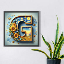 Load image into Gallery viewer, AB Diamond Painting - Full Square - Van Gogh letters (30*30CM)