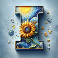 Load image into Gallery viewer, AB Diamond Painting - Full Square - Van Gogh letters (30*30CM)
