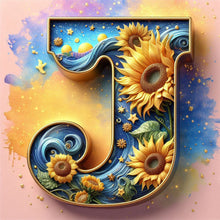 Load image into Gallery viewer, AB Diamond Painting - Full Square - Van Gogh letters (30*30CM)