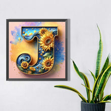 Load image into Gallery viewer, AB Diamond Painting - Full Square - Van Gogh letters (30*30CM)