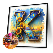 Load image into Gallery viewer, AB Diamond Painting - Full Square - Van Gogh letters (30*30CM)