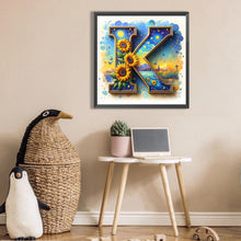 Load image into Gallery viewer, AB Diamond Painting - Full Square - Van Gogh letters (30*30CM)