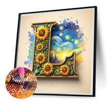 Load image into Gallery viewer, AB Diamond Painting - Full Square - Van Gogh letters (30*30CM)