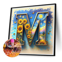 Load image into Gallery viewer, AB Diamond Painting - Full Square - Van Gogh letters (30*30CM)