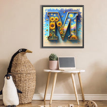 Load image into Gallery viewer, AB Diamond Painting - Full Square - Van Gogh letters (30*30CM)