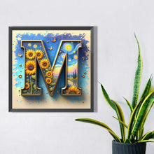 Load image into Gallery viewer, AB Diamond Painting - Full Square - Van Gogh letters (30*30CM)
