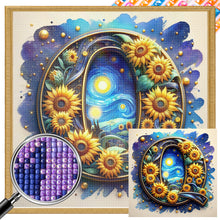 Load image into Gallery viewer, AB Diamond Painting - Full Square - Van Gogh letters (30*30CM)