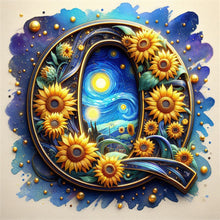 Load image into Gallery viewer, AB Diamond Painting - Full Square - Van Gogh letters (30*30CM)