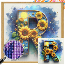 Load image into Gallery viewer, AB Diamond Painting - Full Square - Van Gogh letters (30*30CM)
